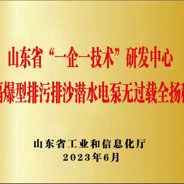 礦用隔爆型排污排沙潛水電泵無過載全揚程研究